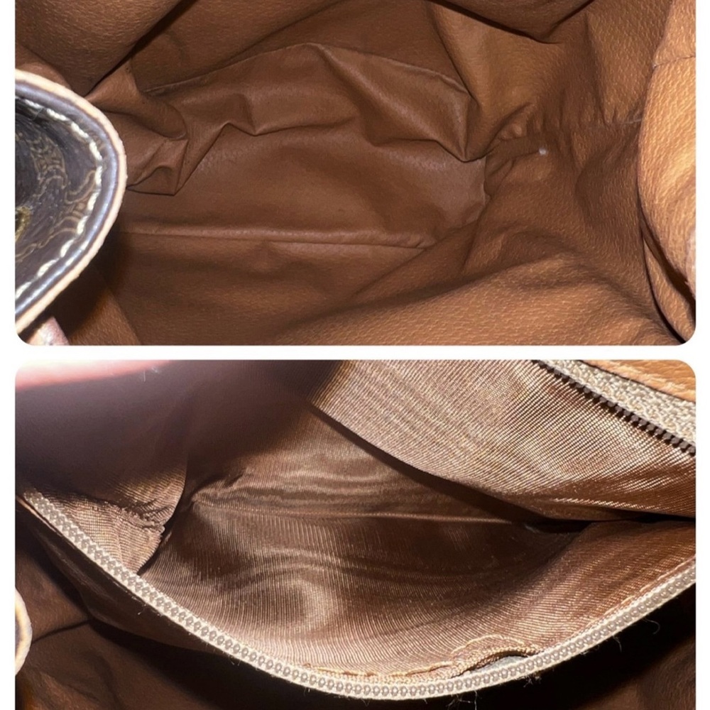 Celine Tan and Brown Backpack with Luxurious Design (SMALL) - Picture 9 of 13